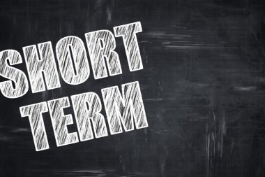 Kara tahta yazma: kısa vadeli