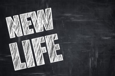 Kara tahta yazma: yeni bir hayat
