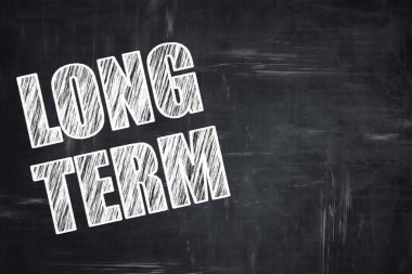 Kara tahta yazma: uzun süreli