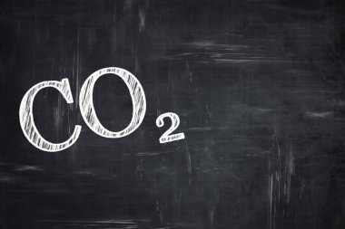 Kara tahta yazma: Co2 uyarı işareti