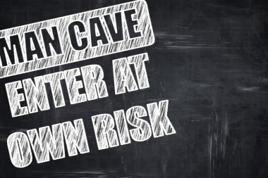 Kara tahta yazma: adam mağara işareti