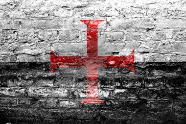Templar şövalye bayrak
