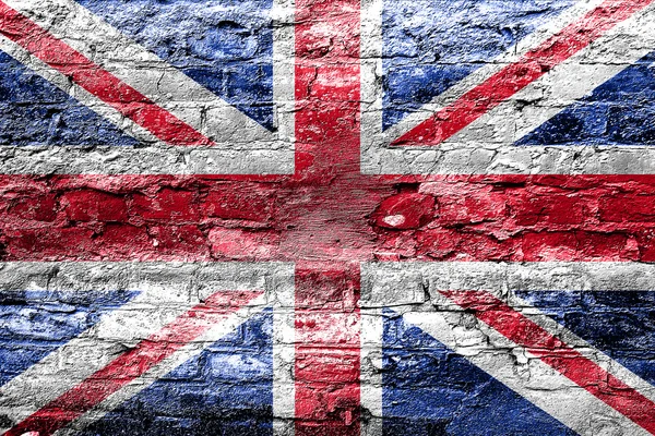 Große britische Flagge — Stockfoto