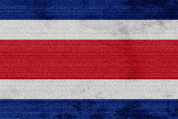 Costa Rica flag — Stock Photo, Image