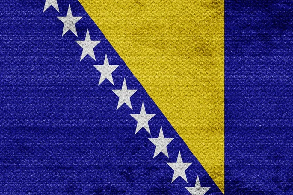 Flagge von Bosnien und Herzegowina — Stockfoto