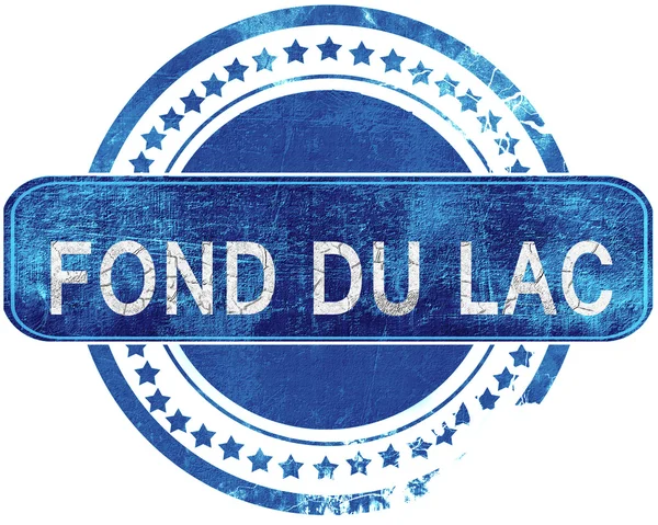 Fond du lac grunge mavi pul. Beyaz izole.