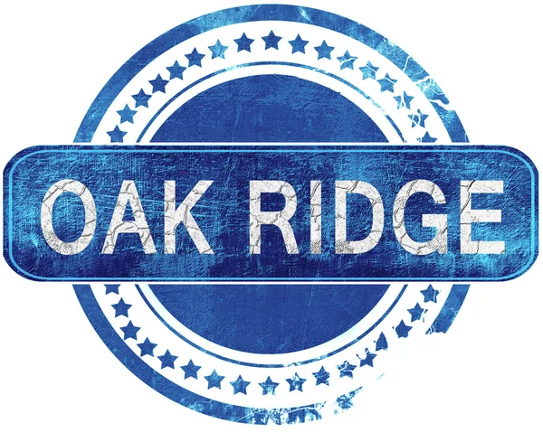 Oak ridge grunge mavi pul. Beyaz izole.