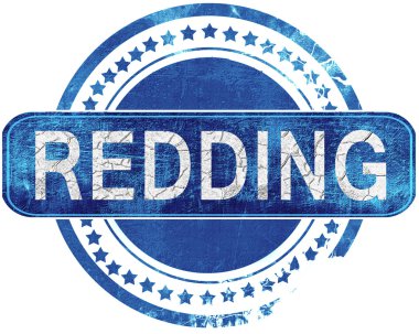 Grunge mavi pul redding. Beyaz izole.