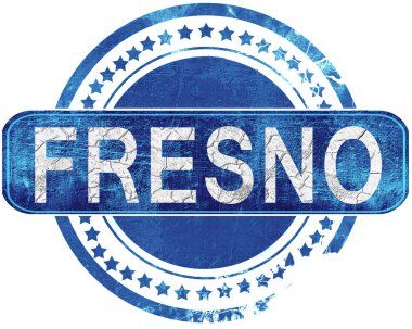 Fresno grunge mavi pul. Beyaz izole.