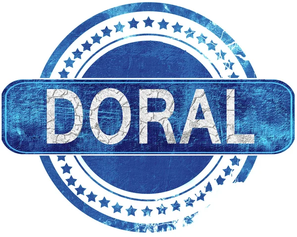 Grunge mavi pul. Beyaz izole.