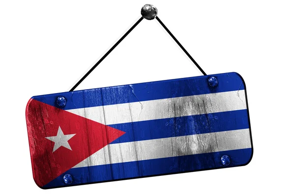 キューバ国旗、3 d レンダリング、ビンテージ グランジの壁掛け 5532-7042 — ストック写真
