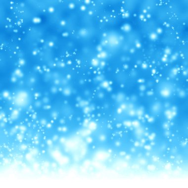 ışıltılı mavi arka plan