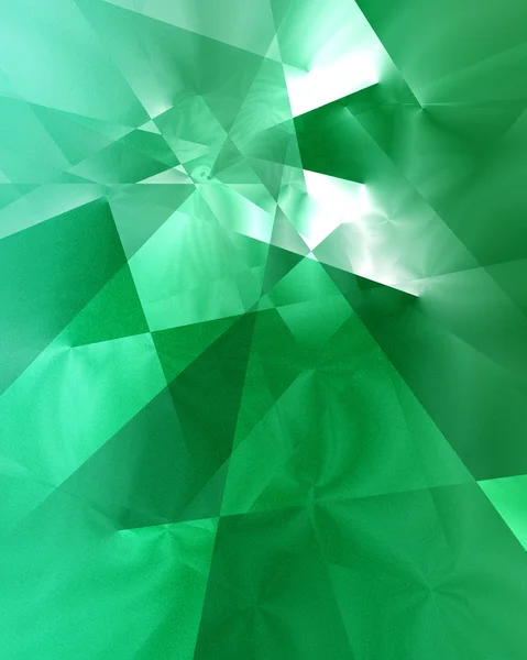 Yeşil geometrik arkaplan — Stok fotoğraf