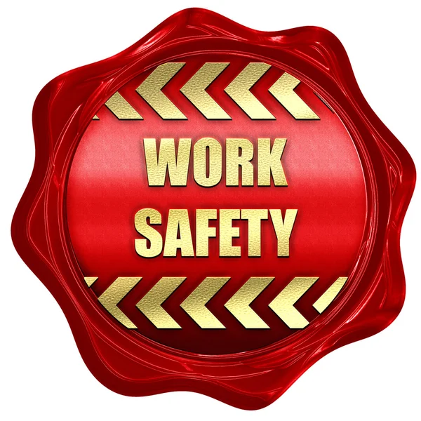 Emanet yazısını, 3d render, bir kırmızı mum mühür