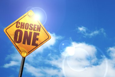 seçilmiş, 3d render, parlak sarı trafik işaretleri