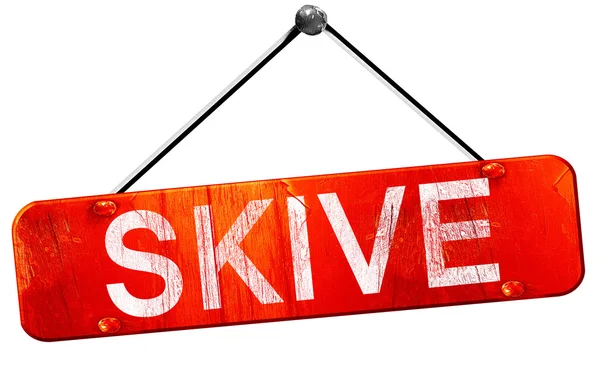 Taşları, 3d render, işareti asılı kırmızı