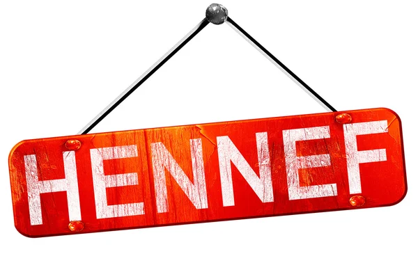 Cochem, 3d render, işareti asılı kırmızı