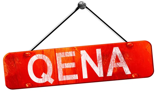 kah, 3d render, işareti asılı kırmızı