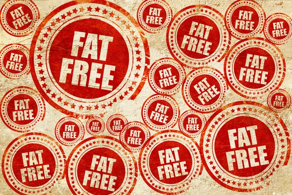 Kövér ingyenes, piros pecsét a papír grunge textúra — Stock Fotó