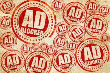 reklam kütük parçası, kırmızı pul doku kağıt üzerinde