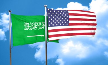 Suudi Arabistan bayrağı, 3d render