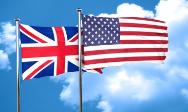 Büyük Britanya bayrağı, 3d render