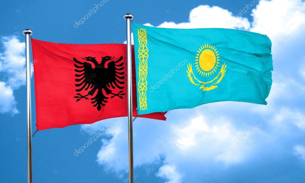 Albanien Flagge Mit Kasachstan Flagge 3d Darstellung Stockfotografie Lizenzfreie Fotos C Ellandar 112819002 Depositphotos