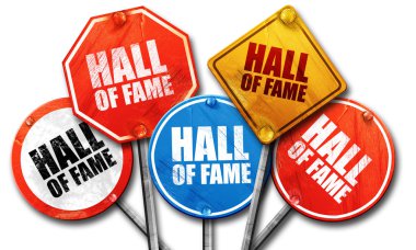 Şöhretler 3d render, sokak işaretleri