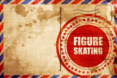 Artistik Patinaj işareti arka plan