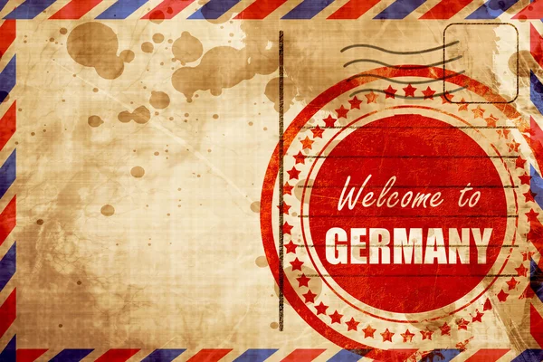 Bem-vindo à Alemanha — Fotografia de Stock