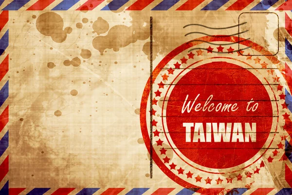 Bienvenido a TAIWAN — Foto de Stock