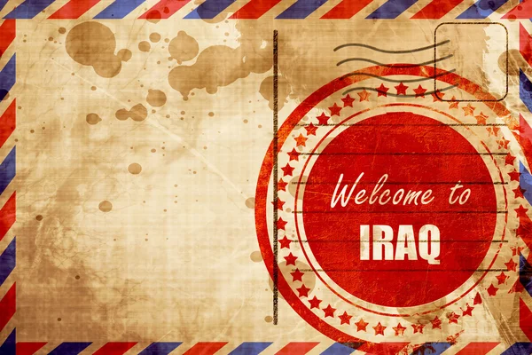 Witamy w Iraku — Zdjęcie stockowe