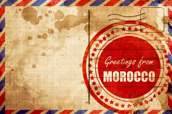 Saludos desde morocco — Foto de Stock