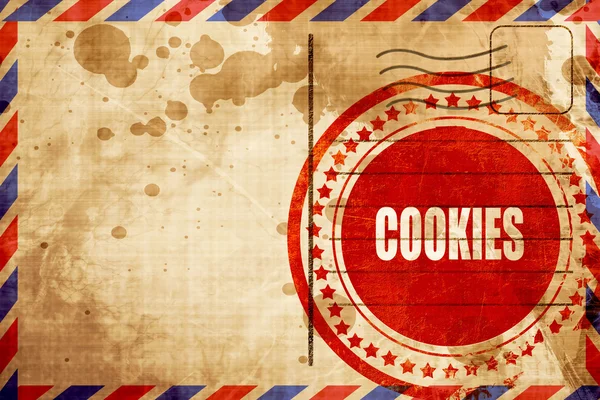 Chutné cookies znamení — Stock fotografie