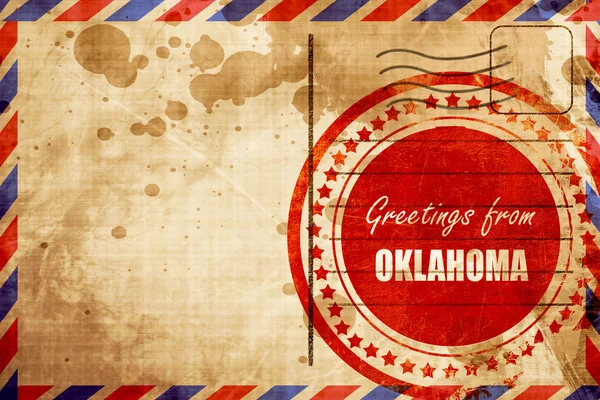 Oklahoma selamlar — Stok fotoğraf