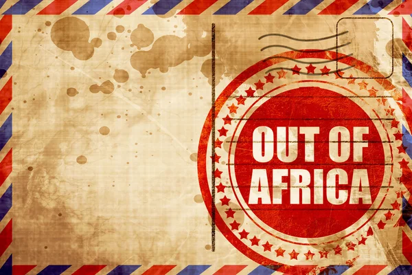 Keluar dari Afrika — Stok Foto