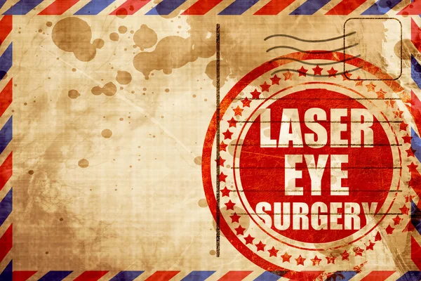 Augenlaser-Operation — Stockfoto