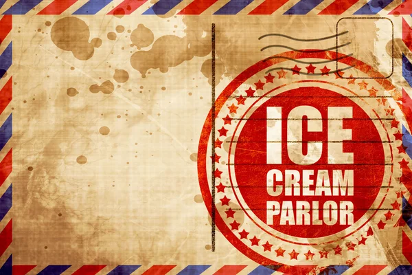 아이스크림 응접실 — 스톡 사진