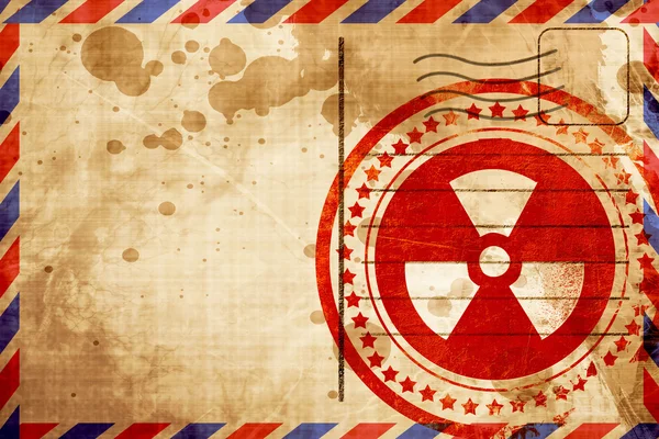 핵 위험 배경 — 스톡 사진
