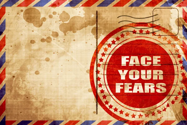 Enfrenta tus miedos — Foto de Stock
