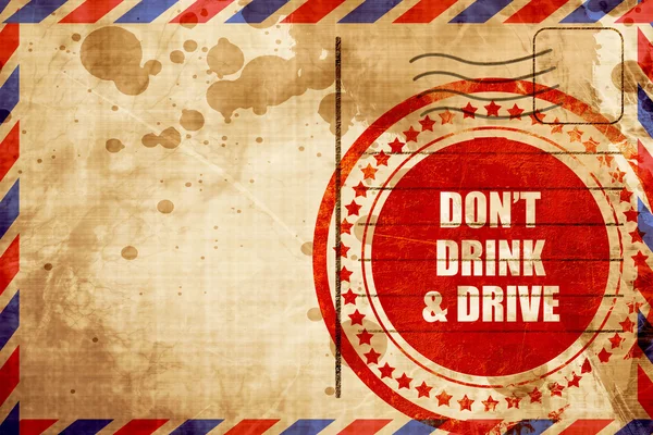 Ne bois pas et ne conduis pas — Photo