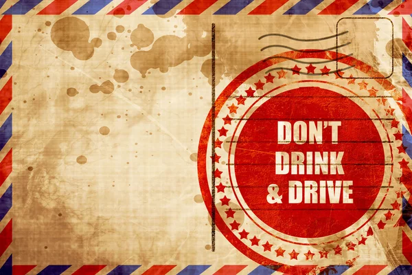 Don't drink and drive — Stock Photo, Image