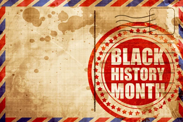 흑인 역사의 달 — 스톡 사진