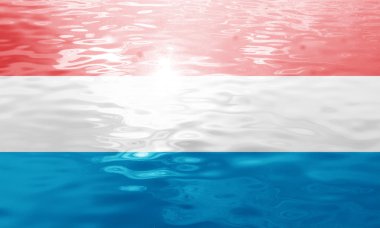 Bazı kıvrımlar ile bayrak