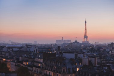 Paris ışıklı Panoraması