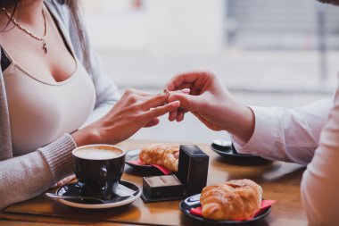 kafe yakın çekim teklifinde