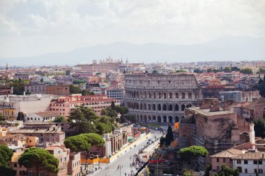 Roma 'nın panoramik manzarası