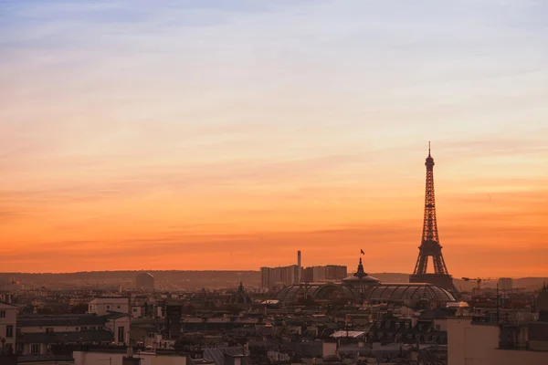 Bellissimo skyline di Parigi — Foto Stock