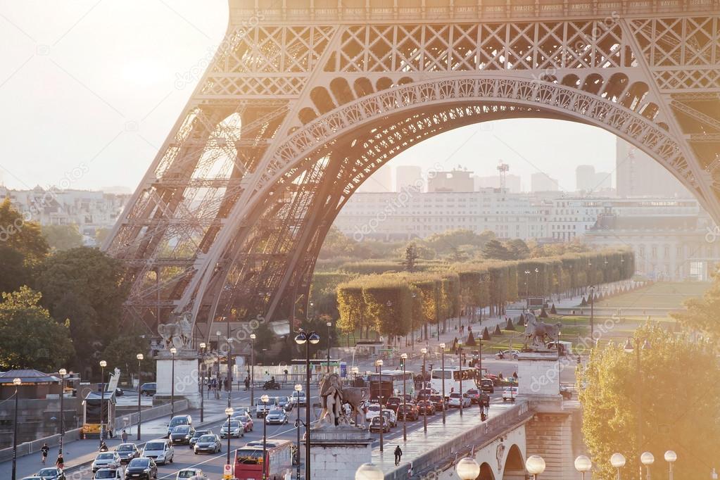 Street in Paris near Eiffel Tower Stock Photo by ©anyaberkut 112584684