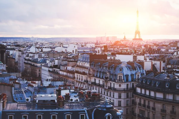 Paris geleneksel yapılar — Stok fotoğraf